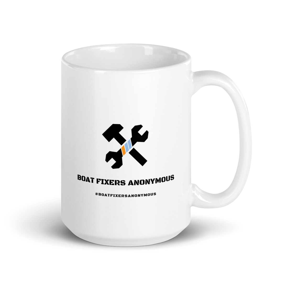 Boat Fixers Anonymous Big Ass Coffee Mug