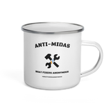 Anti-Midas Enamel Mug - Boat Fixers Anonymous