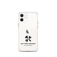 Boat Fixers Anonymous iPhone Case With A Black Logo