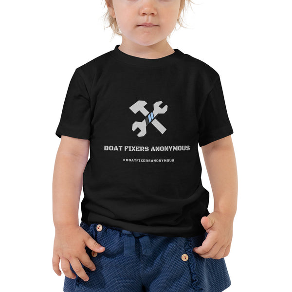 Boat Fixers Anonymous Toddler Short Sleeve Tee
